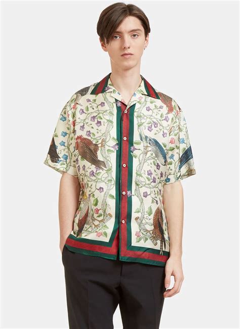 gucci button up shirt|Gucci button up shirt men.